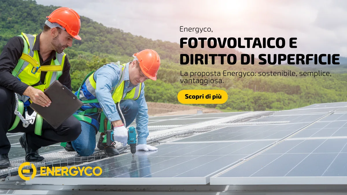 Fotovoltaico e diritto di superficie: la soluzione Energyco per valorizzare i tetti industriali