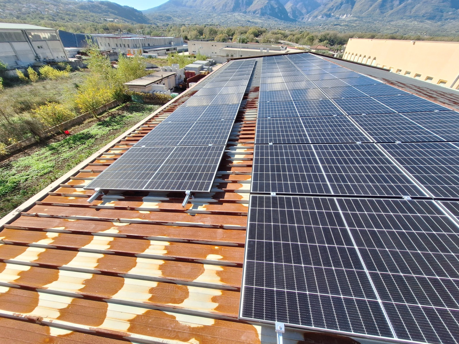 Impianto fotovoltaico di Meccanica Iannuzzi s.a.s.