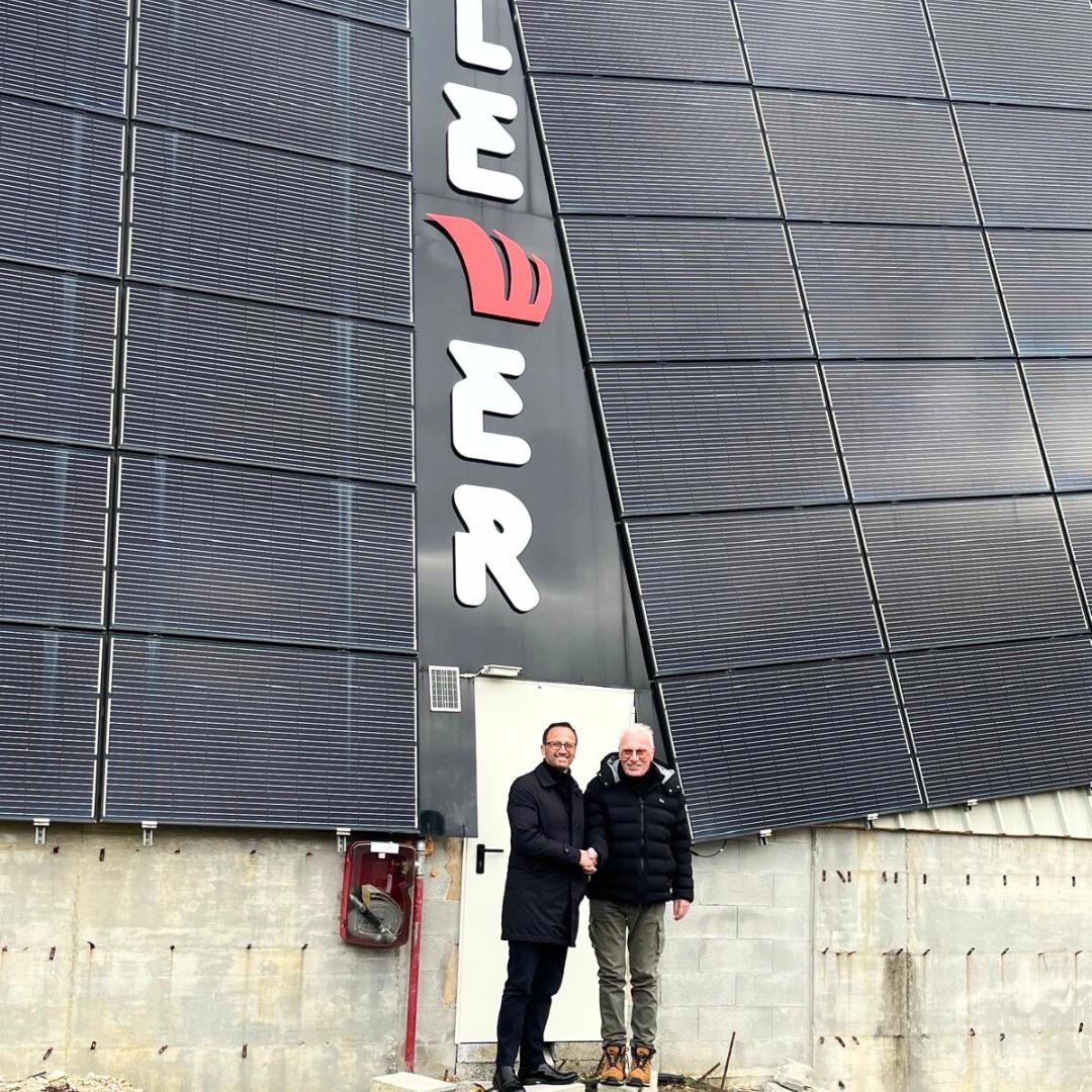 Impianto fotovoltaico progettato per Lewer a Colliano