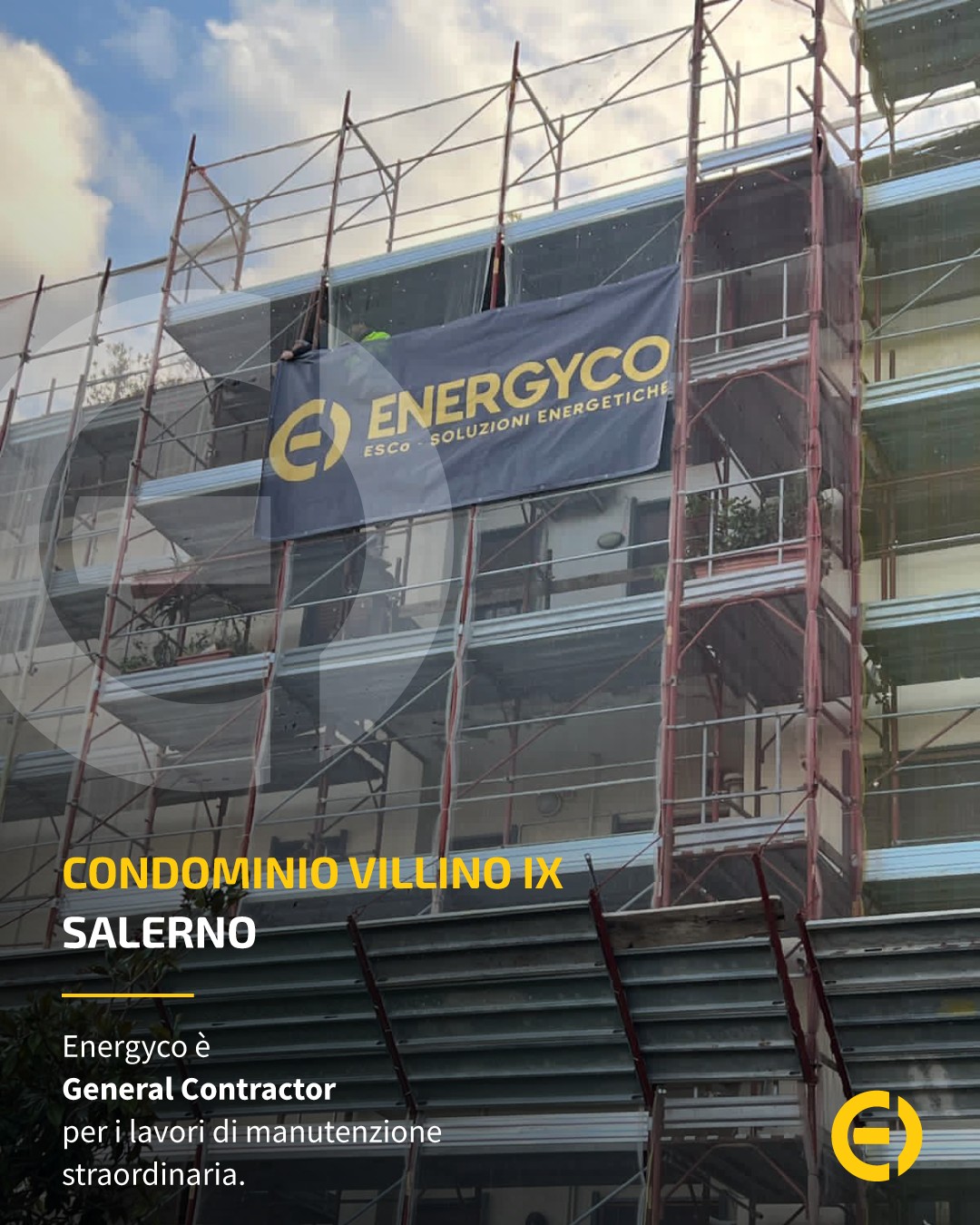 Progetto General Contractor per il Condominio Villino IX di Salerno